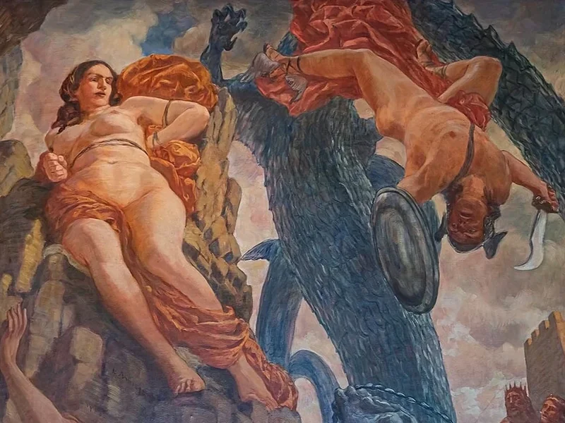 1875-Evgenij Evgen'evič Lansere - Interno del palazzo Tarasov a Spiridonovka, Mosca